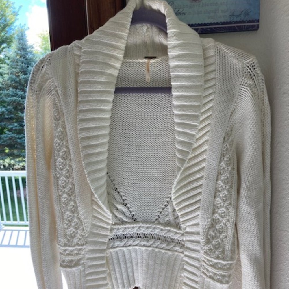 Free People Cardigan Sweater/Shrug, Size Small,